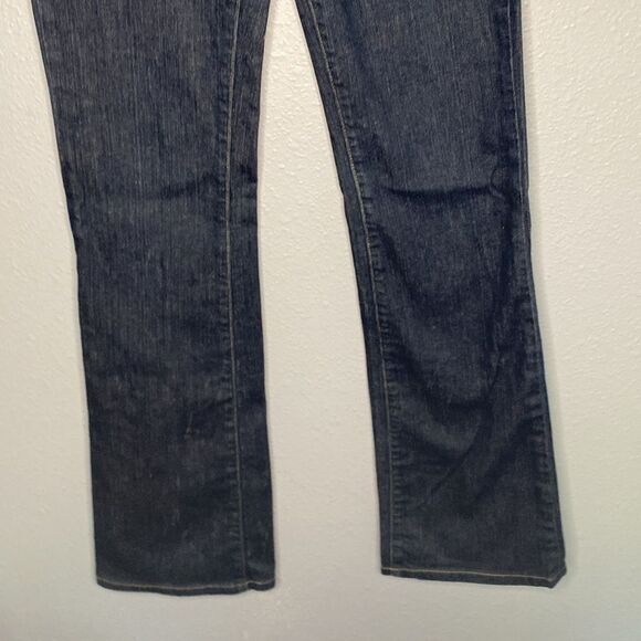 Paige Hidden Hills Dark Wash Stretch Bootcut Jeans Size 27 - Picture 3 of 10